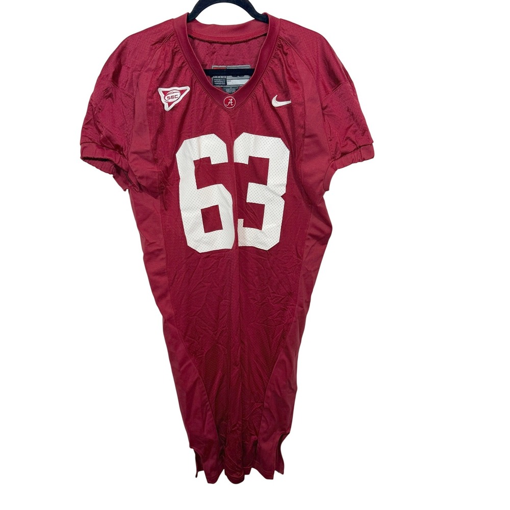 Nike Jersey Dress Women 50 Crimson Alabama Crimson Tide SEC 63 Sporty Gameday